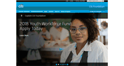 Desktop Screenshot of citifoundation.com